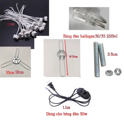 Phụ Kiện Đèn Xông Tinh Dầu