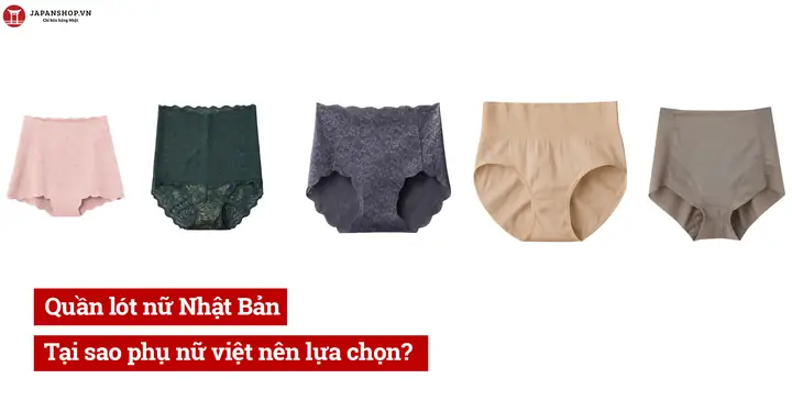 Quần Lót Cho Ngày Đèn Đỏ Của Nhật