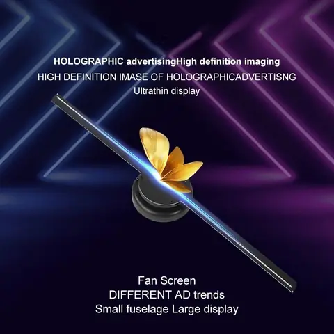 Quạt Đèn Led Quảng Cáo 3d Holographic