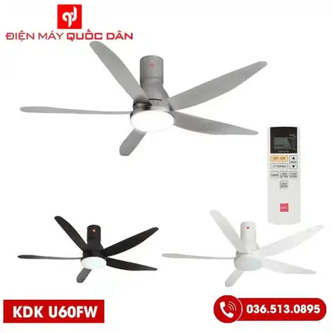 Quạt Trần Kdk Có Đèn