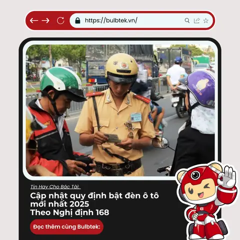 Quy Định Bật Đèn Xi Nhan