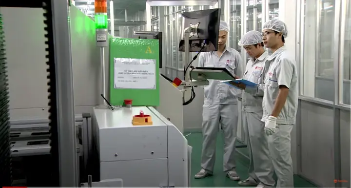 Quy Trình Sản Xuất Bóng Đèn