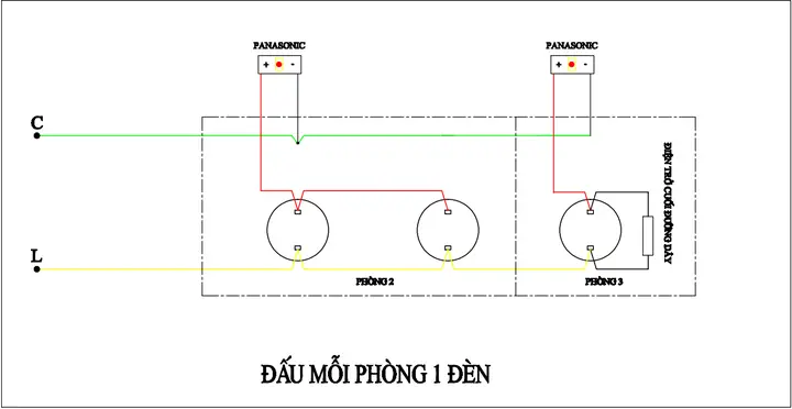 Sơ Đồ Đấu Nối Đèn Báo Cháy Phòng