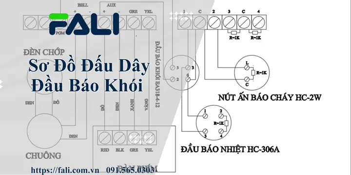 Sơ Đồ Đấu Nối Đèn Báo Cháy Phòng