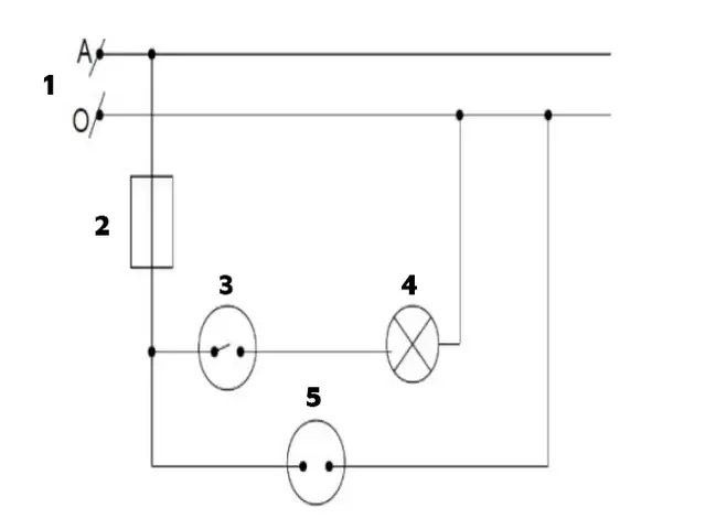 Sơ Đồ Mạch Điện 1 Công Tắc 1 Bóng Đèn