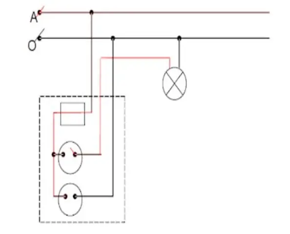 Sơ Đồ Mạch Điện 1 Công Tắc 1 Bóng Đèn