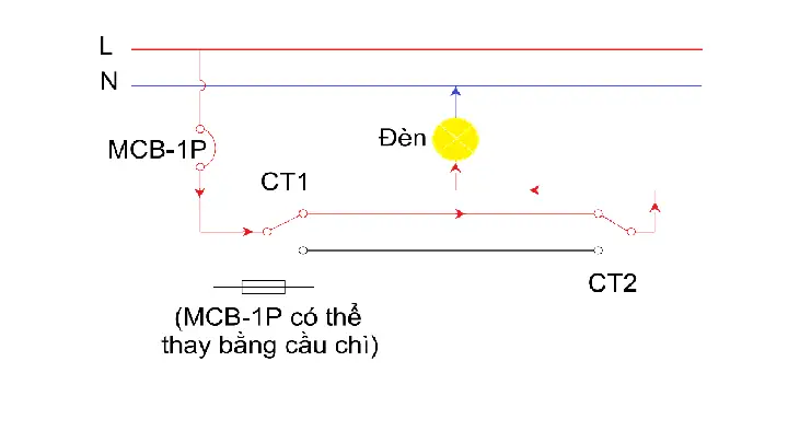 Sơ Đồ Mạch Điện Đèn Exit