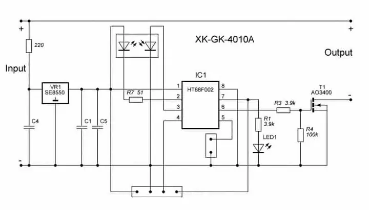 Sơ Đồ Mạch Điện Đèn Pin Led