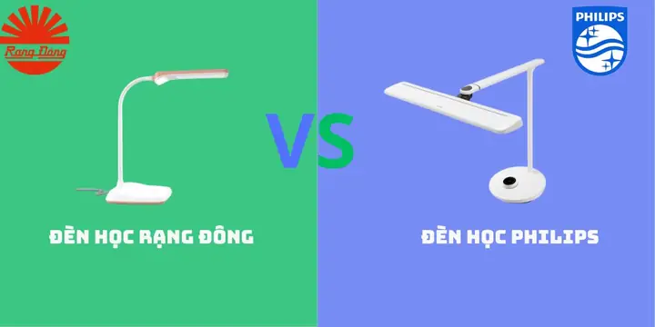 So Sánh Đèn Led Philip Và Rạng Đông