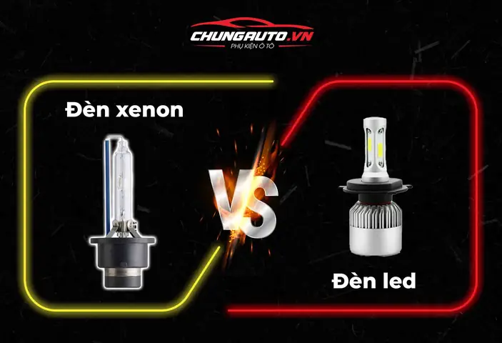 So Sánh Đèn Led Và Xenon