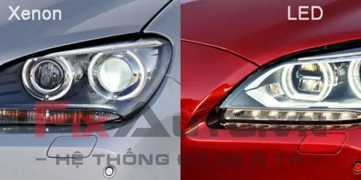 So Sánh Đèn Led Và Xenon