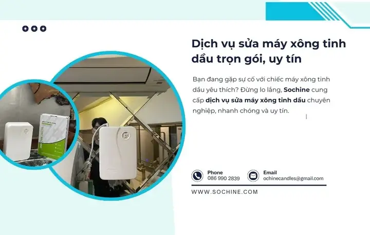 Sửa Đèn Xông Tinh Dầu