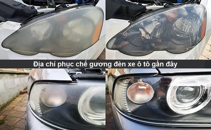 Sửa Gương Đèn Ô Tô