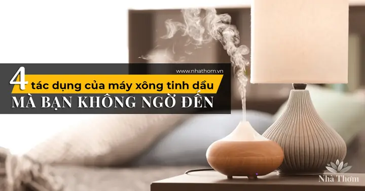 Tác Dụng Của Đèn Xông Tinh Dầu
