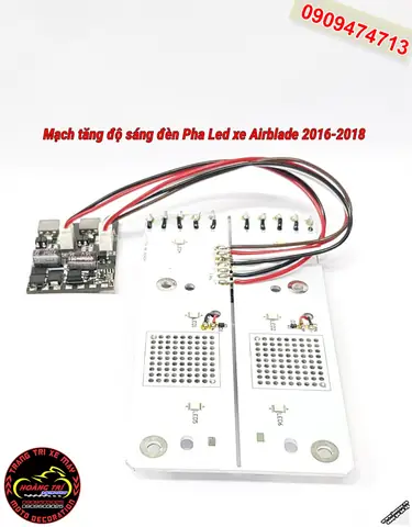 Tăng Độ Sáng Đèn Pha Xe Máy