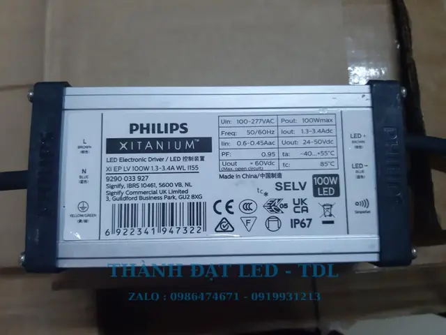 Tăng Phô Đèn Led 100w