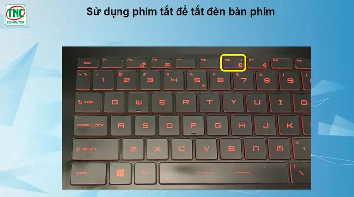 Tắt Đèn Bàn Phím Msi