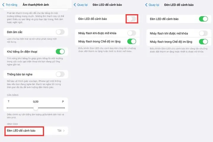 Tắt Đèn Nháy Của Iphone