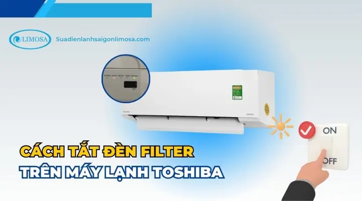 Tắt Đèn Trên Máy Lạnh Toshiba