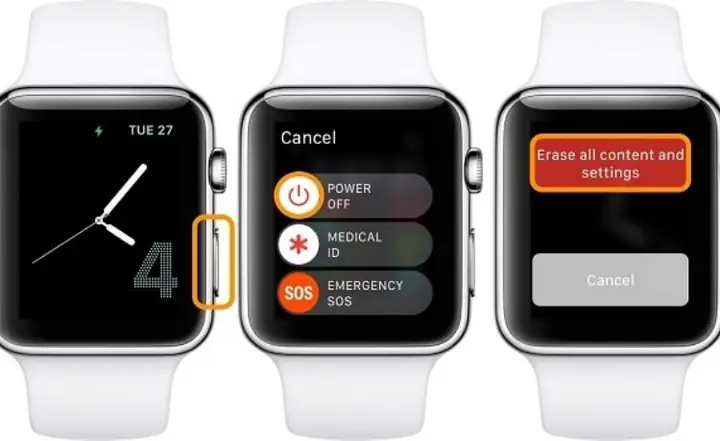 Tắt Đèn Xanh Apple Watch