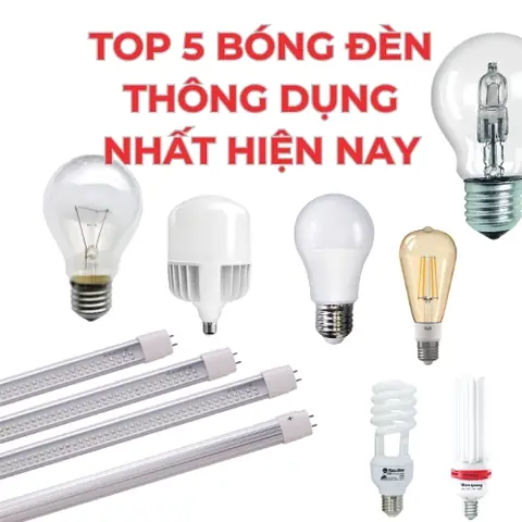 Tên Các Loại Bóng Đèn