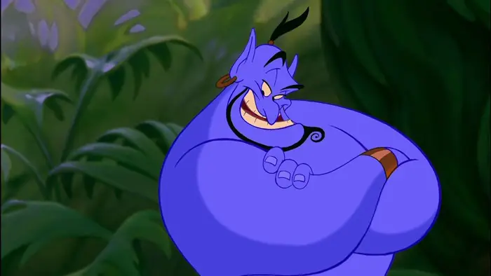 Thần Đèn Trong Aladdin Tên Gì