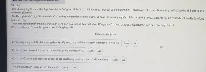 Thành Phần Chính Của Đất Đèn