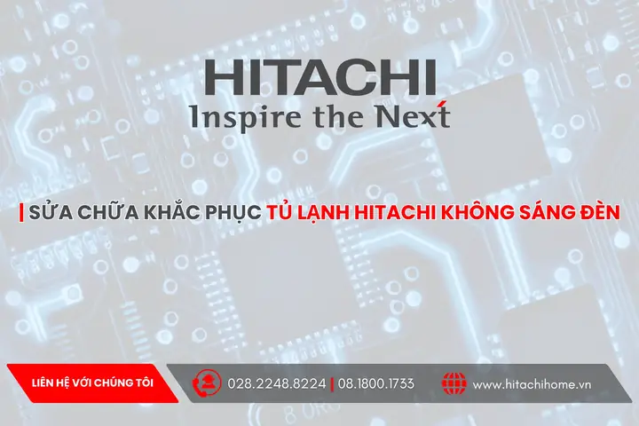 Thay Bóng Đèn Tủ Lạnh Hitachi