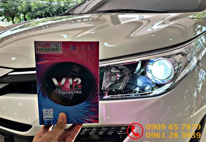 Thay Bóng Đèn Xe Vios