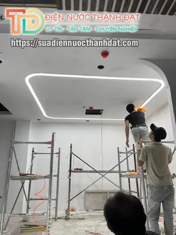 Thi Công Đèn Led Thanh Nhôm