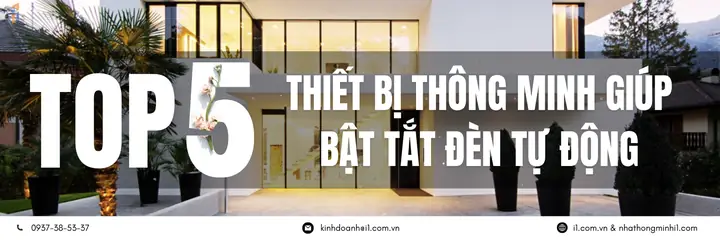 Thiết Bị Bật Tắt Đèn Tự Động