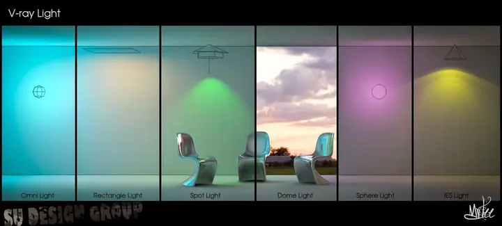 Thông Số Đèn Vray Light