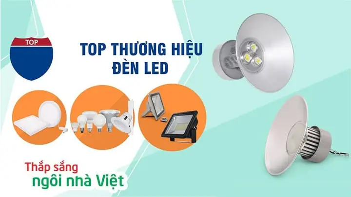 Thương Hiệu Đèn Led Nổi Tiếng