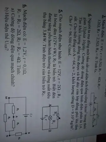 Tìm R2 Để Đèn Sáng Bình Thường
