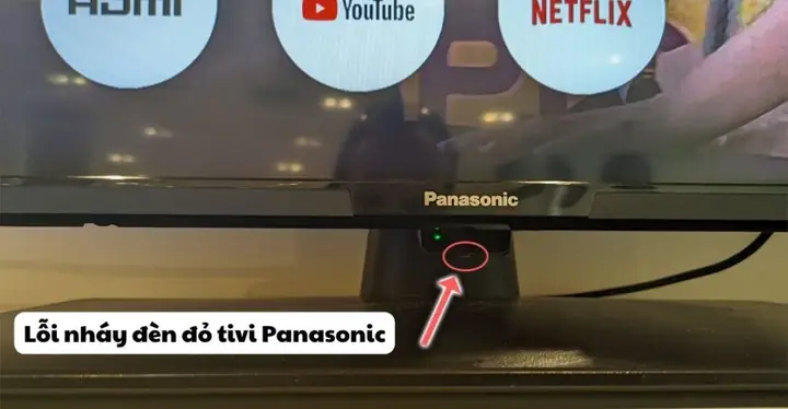 Tivi Panasonic Nháy Đèn Xanh