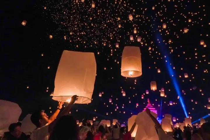 Tour Thái Lan Thả Đèn Trời
