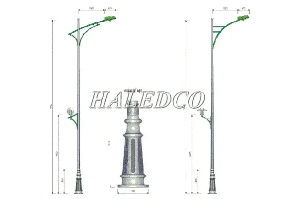 Trụ Đèn Chiếu Sáng Tại Đà Nẵng
