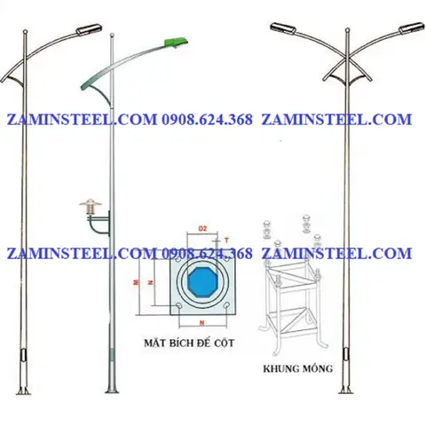 Trụ Đèn Chiếu Sáng Tại Đà Nẵng