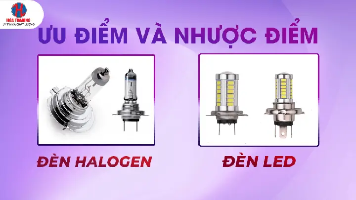 Ưu Nhược Điểm Của Đèn Halogen