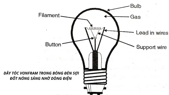 Vì Sao Vonfram Được Dùng Làm Dây Tóc Bóng Đèn