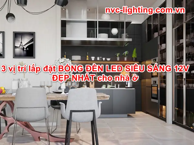 Vị Trí Đặt Bóng Đèn