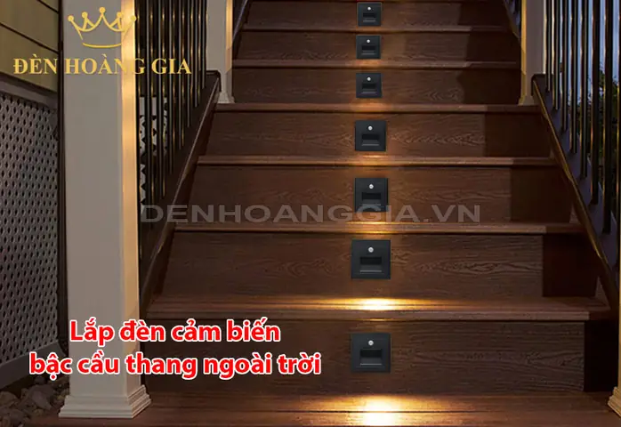 Vị Trí Lắp Đèn Cầu Thang