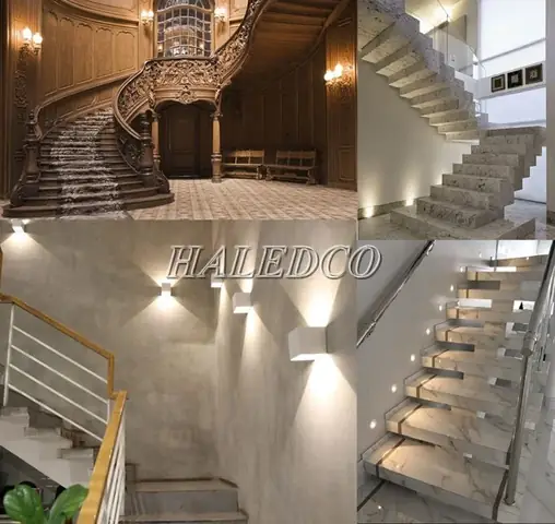 Vị Trí Lắp Đèn Cầu Thang