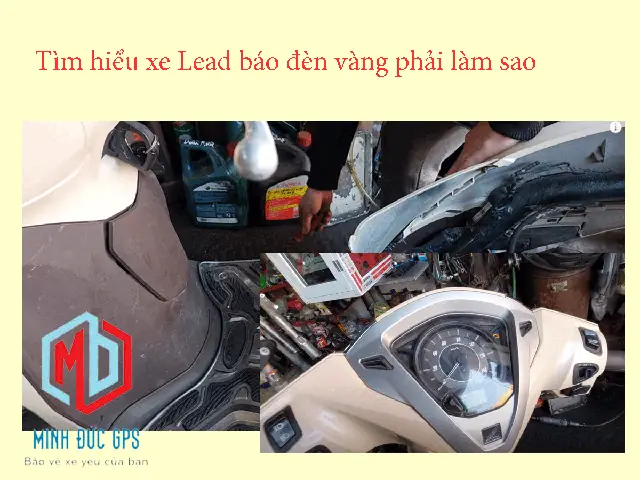 Xe Lead Báo Lỗi Đèn Vàng