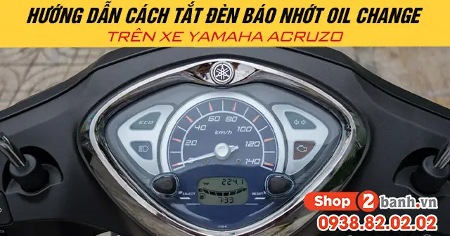 Xe Máy Acruzo Báo Đèn Vàng Liên Tục