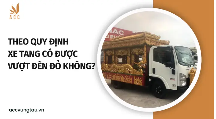 Xe Tang Có Được Vượt Đèn Đỏ