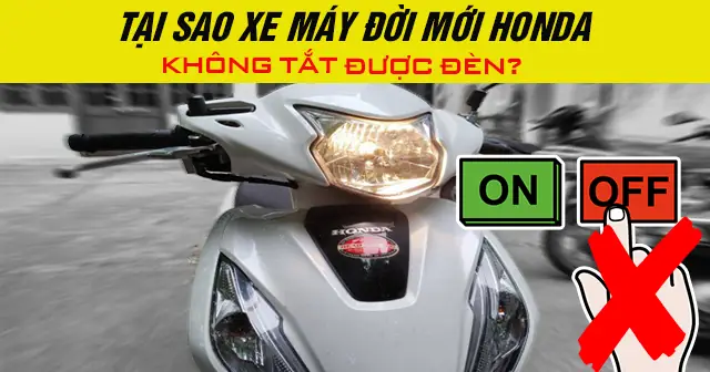 Xe Vario Có Tắt Đèn Được Không