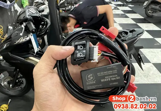 Xe Wave Rsx Không Có Nút Tắt Đèn